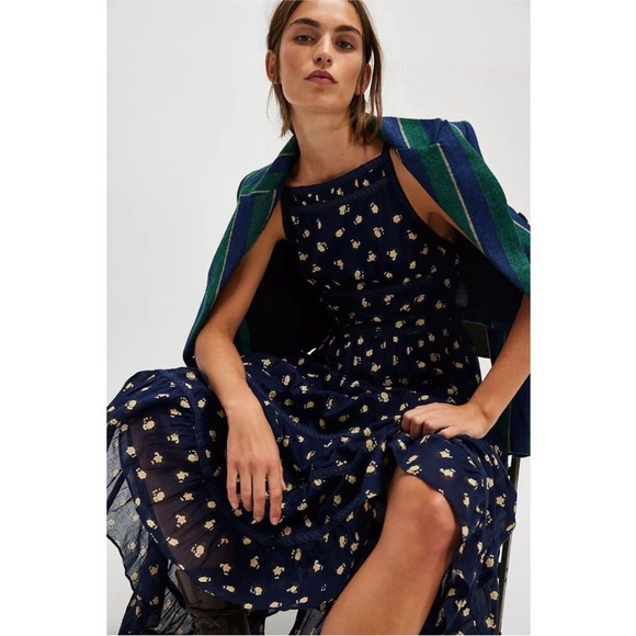 Free People Daydreamer Midi Dress